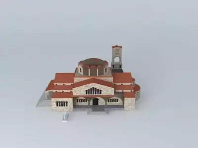 SAINT ATHANASIOS Free 3D model purchase