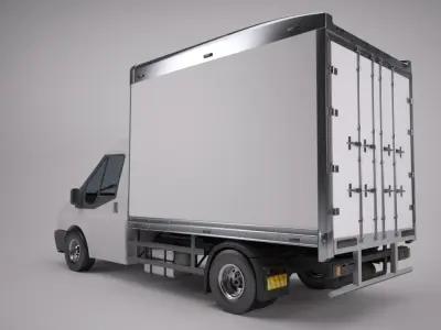 Box Van 3D model