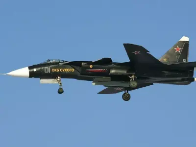 Sukhoi Su-47 3D model shop