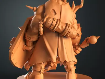 Traitor assault ogres x3 3D print model