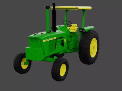 John Deere 4320 3D model