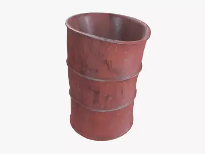Rusty Oil Barrel 3D model purchase