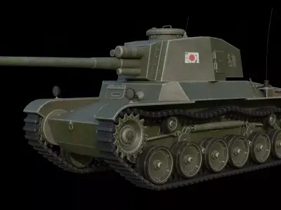 Chi-Nu Kai Low-poly 3D model