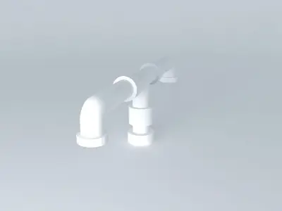 Srink white Free 3D model