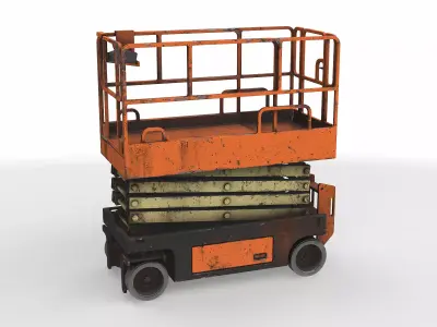 scissor lift 3D model