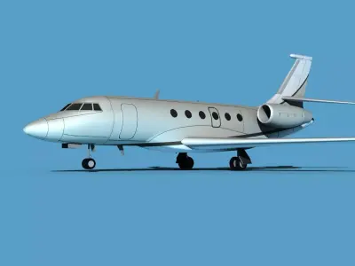 Dassault Falcon 2000 V13 3D model purchase