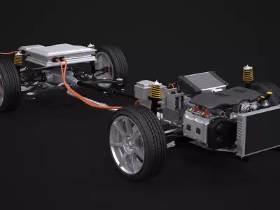4x4 Hybrid Suspension 3D model