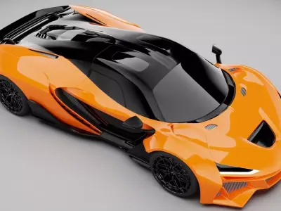 Mclaren W1 3D model