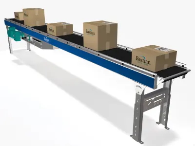 Conveyor - Zipline BSBAC 3D model