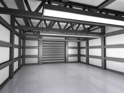 Warehouse 3D model order