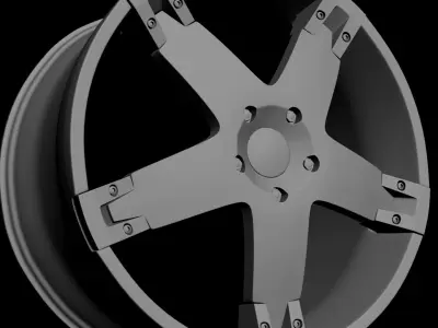 exclusive rims collection 3D model