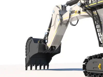 Liebherr R9400 Excavator -3D Model 3D model