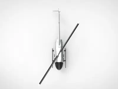Robinson R44 Raven 3D model by Hafcoy