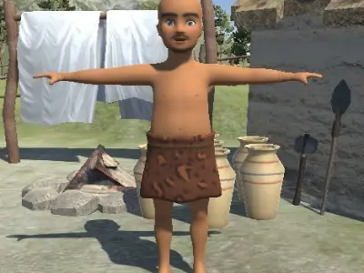 primitive package 3D model