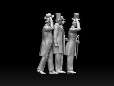 gentlemans 3D print model