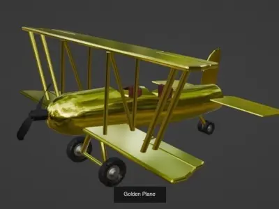 Racing airplanes 3D Model Pack