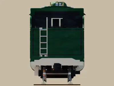 Southern Ps-4 Pacific 4-6-2 3D model