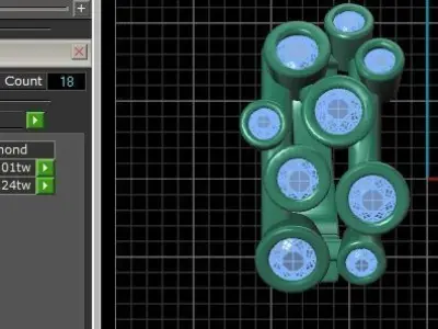 Earrings 4 3D print model