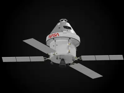 Orion MPCV Spacecraft 3D model