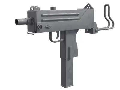MAC10 3D model purchase