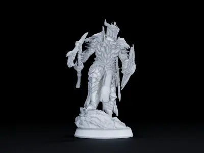 tanarukk warrior v5 3D print model