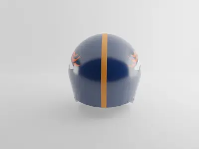 Denver broncos helmet 3D model