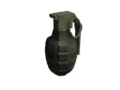Grenade Pack Low-poly 3D model