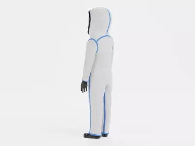 Protective Suit V7 - Hazmat Safety Coverall  3D model
