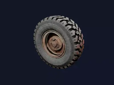 Vehicle Tyre  3D model purchase