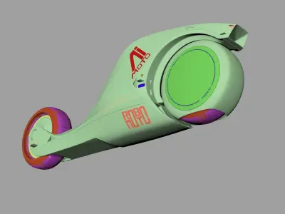 Concept motorcycle 3D model purchase