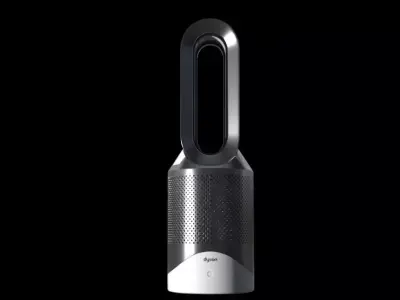 Realistic Bladeless Air Purifier Inspired by Dyson 3D model