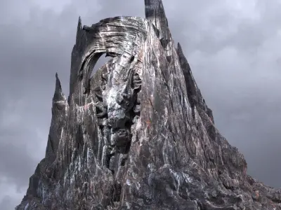 Dragon Bane Mountain 2  3D model