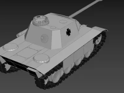 Pzkpfw V Panther 3D model