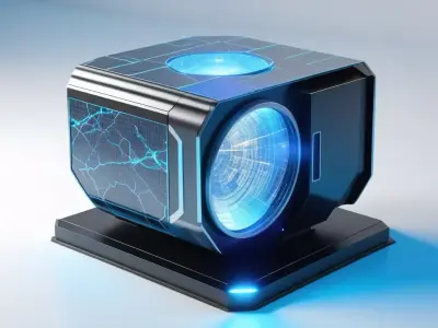 Holographic Map Projector 3D Model 3D model purchase