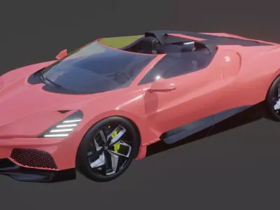 Bugatti Mistral 3D model