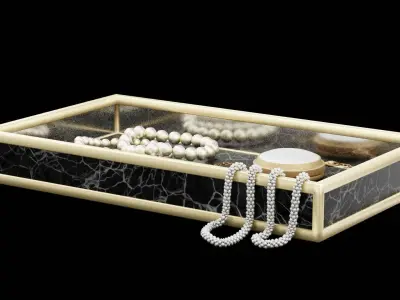 Jewelry Box Low-poly 3D model buy
