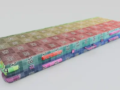 Large Hard Shell Equipment Case Low-poly 3D model