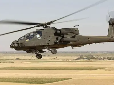 Boeing AH-64 Apache 3D model get
