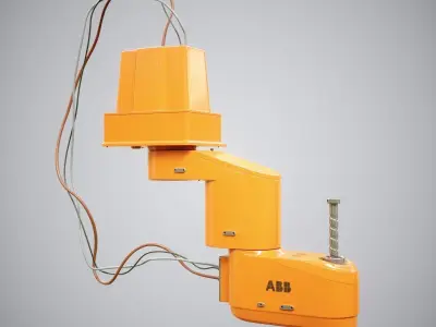 Industrial Robot IRB 910INV SCARA 3D model