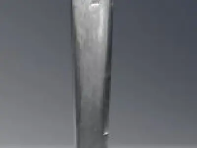 The Dagger sword with metal handle Free low-poly 3D model