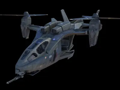 UH-144 HQ-3d model