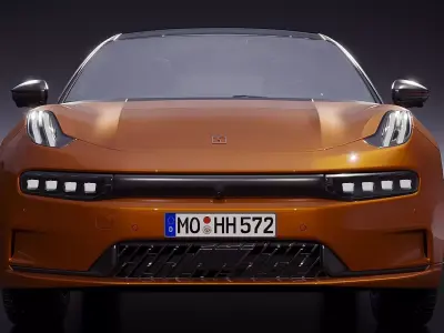  Zeekr 001 2018 3D model