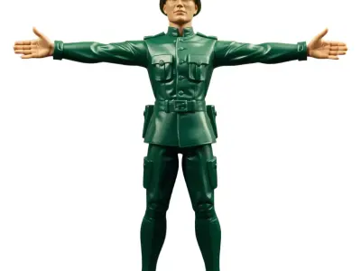 Classic Green Soldier model pack Low-poly 3D model buy