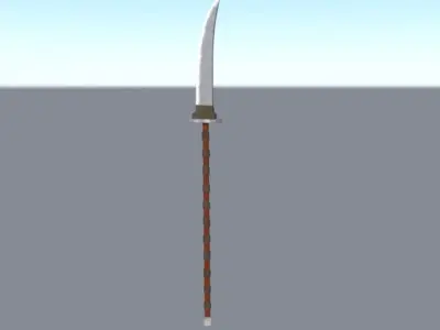 Simple Medieval Weapon Package Low-poly 3D model