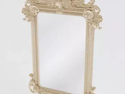 Antique Mirror 3D model order