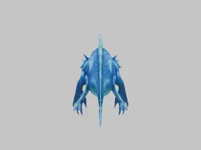 Aqua Terror 3D Model Low-poly 3D model