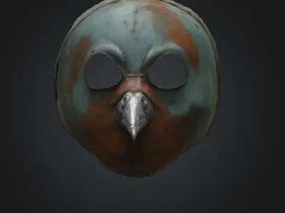 Pigeon Mask 3D model