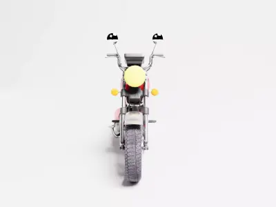 Motor Honda Special Low-poly 3D model