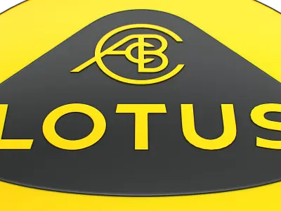 Lotus logo 3D model purchase