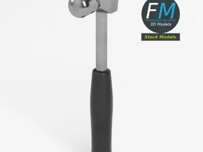 Claw hammer 3D model get